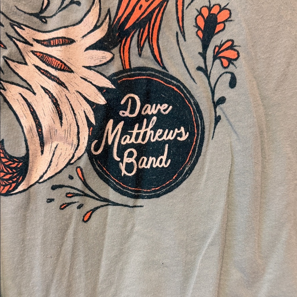 DMB concert Graphic Teal T-Shirt - Picture 2 of 6